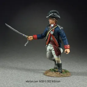 16138 Legion of the United States Infantry Officer Advancing, 1794