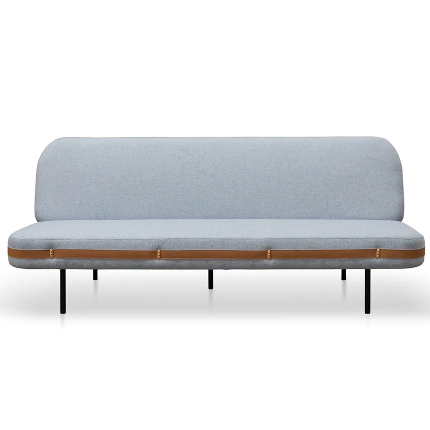 3 Seater Sofa Bed - Light Blue