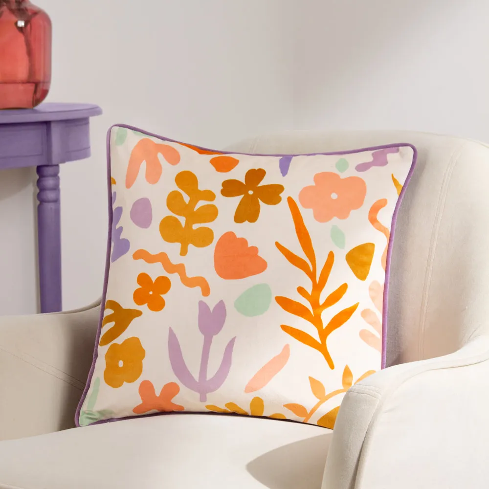 Amelie Doodles Cushion Multicolour