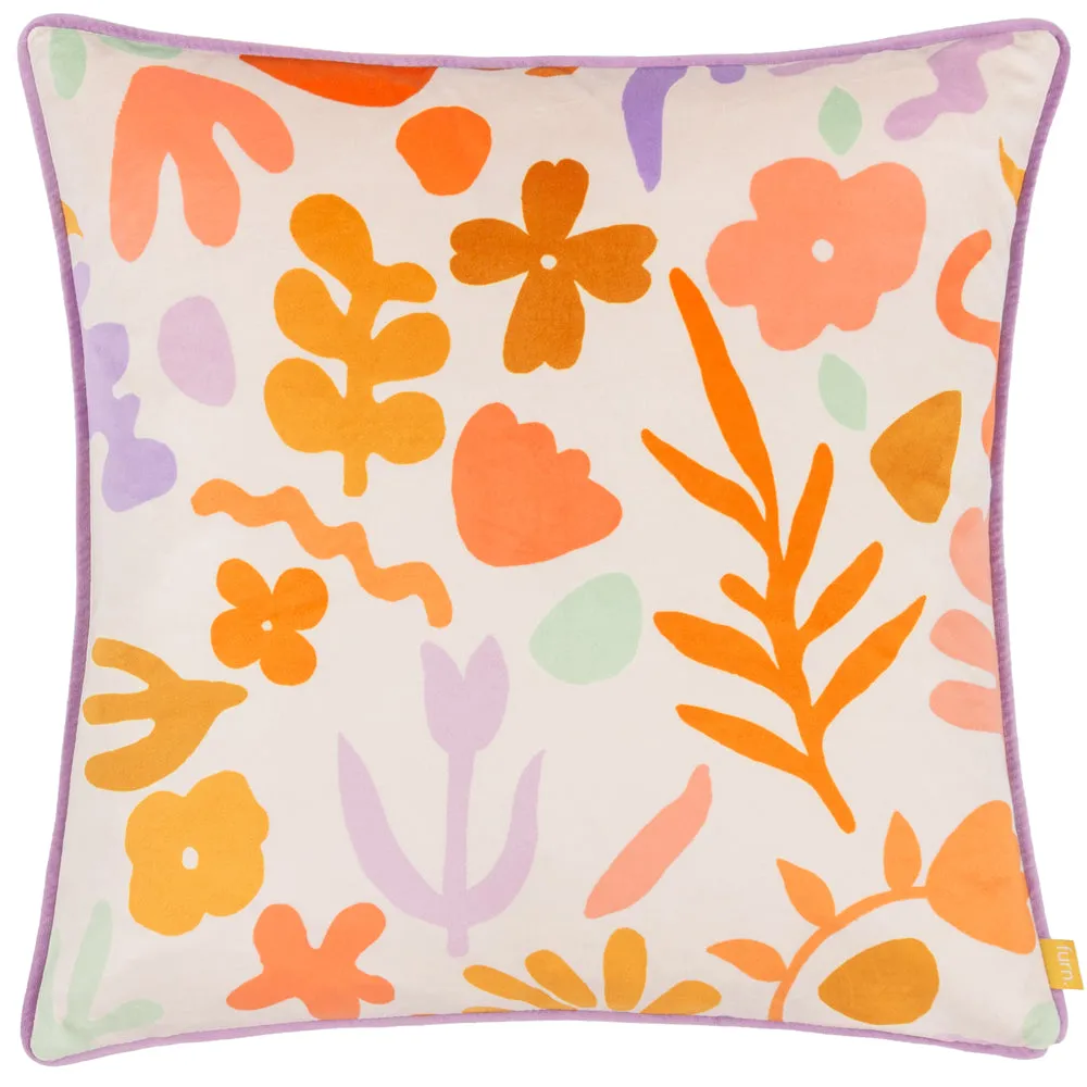 Amelie Doodles Cushion Multicolour