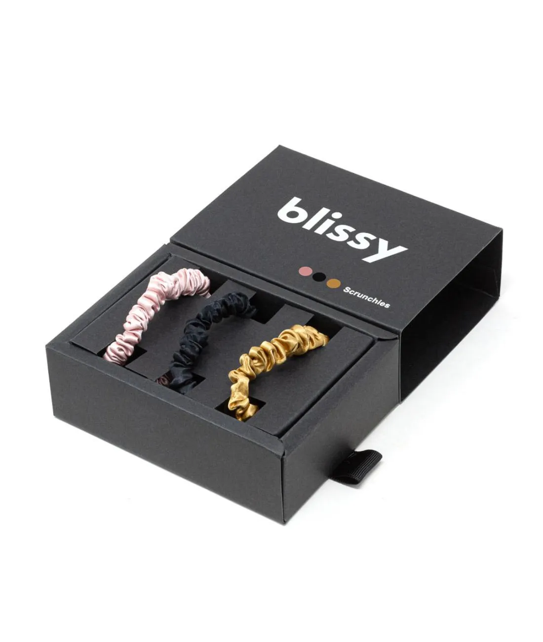 Blissy Skinny Silk Scrunchies