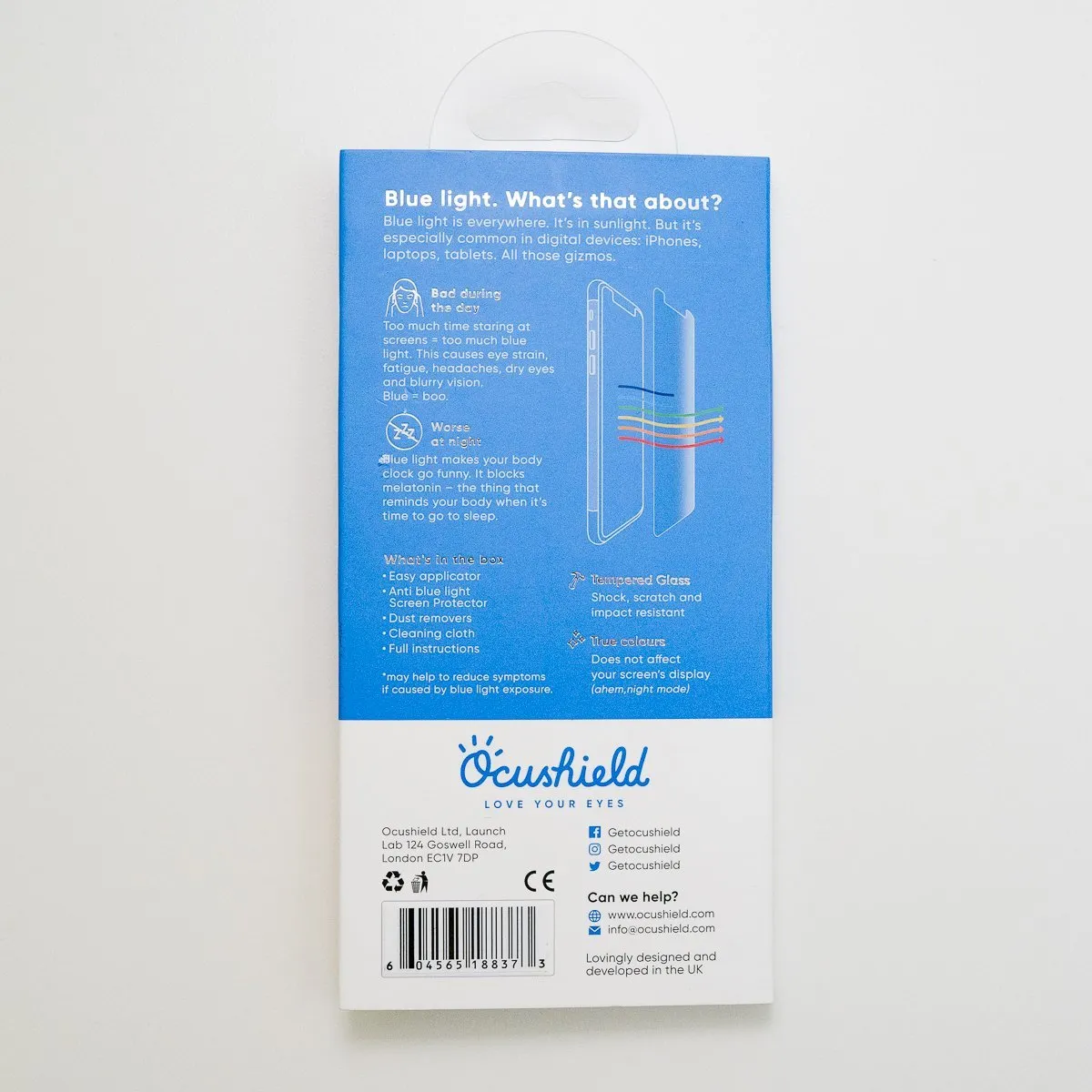 Blue Light Screen Protectors. Protect Privacy and Your Eyes-  Choose Ocushield or Eyejust Best Shields for Nintendo, iPhone, Galaxy, iPad, Laptop and Switch,