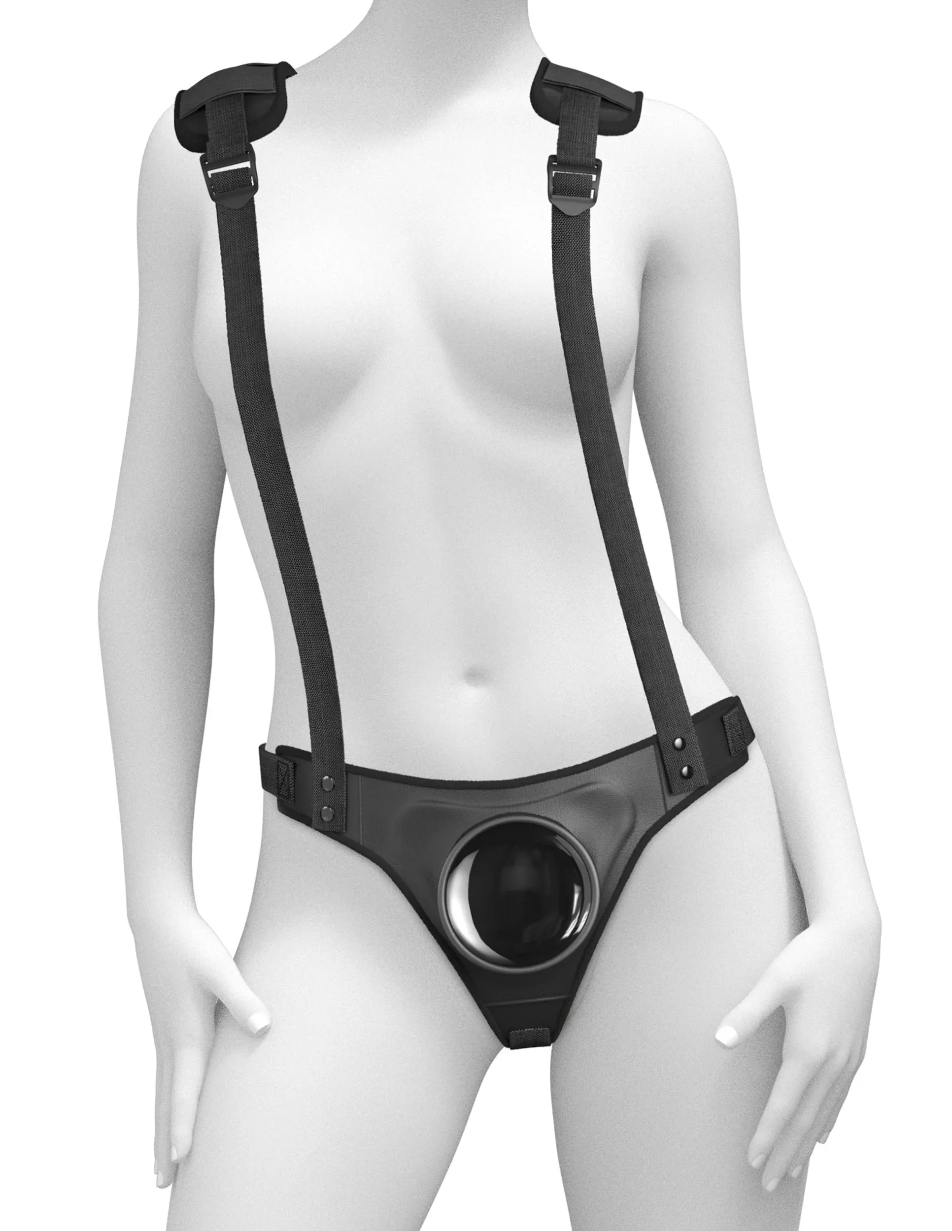 Body Dock Strap-On Suspenders Harness for Suction Cup Dildos