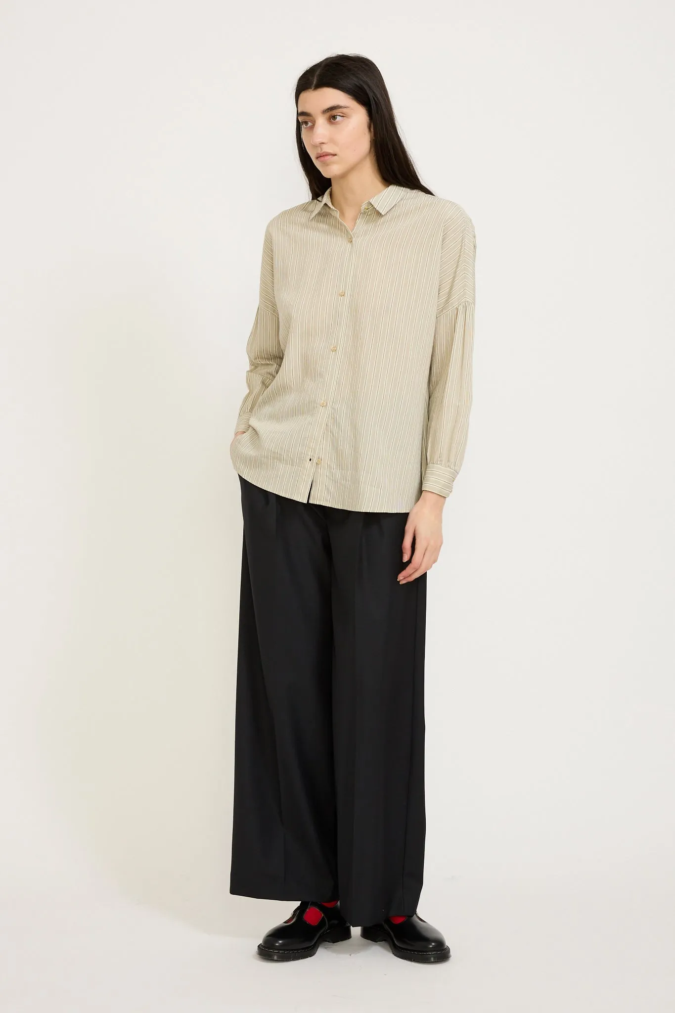 Botan Wide Shirt Whistone