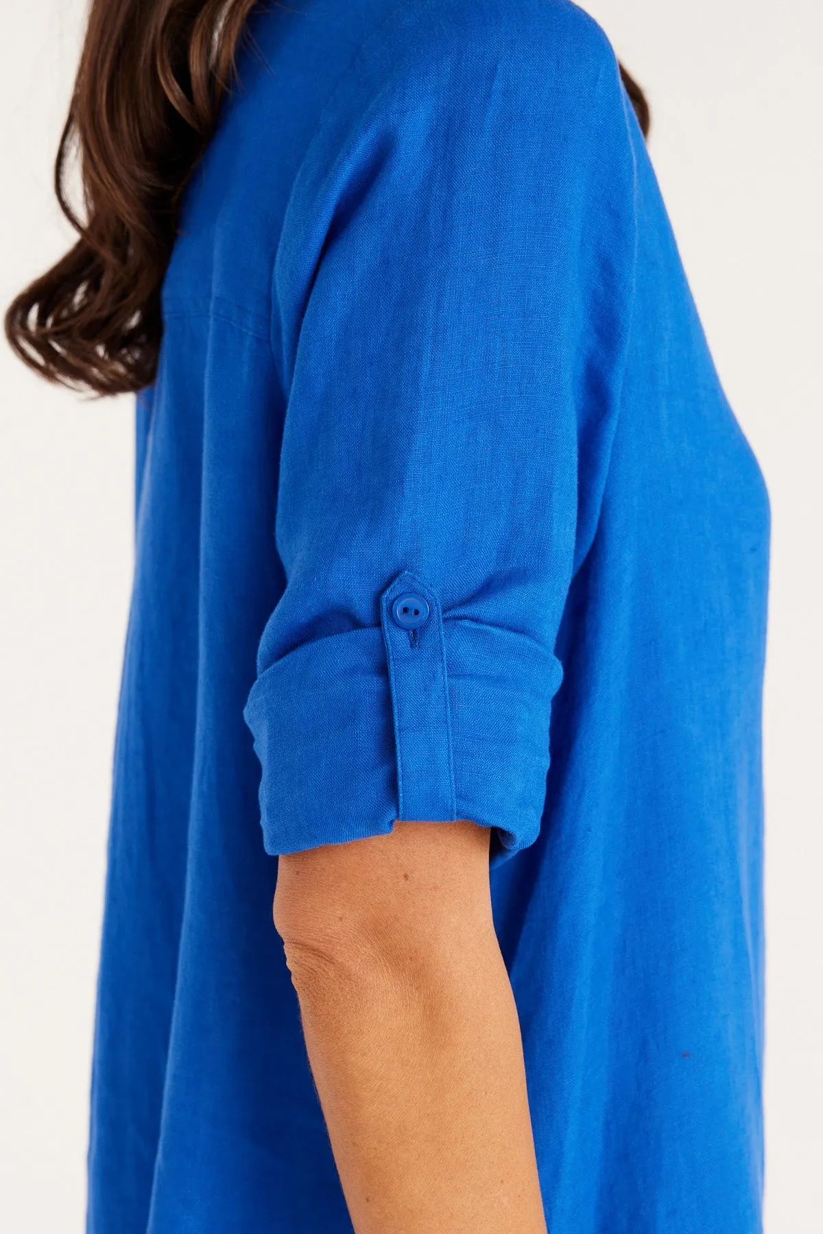 Cable Melbourne Pure Linen Shirt Dress