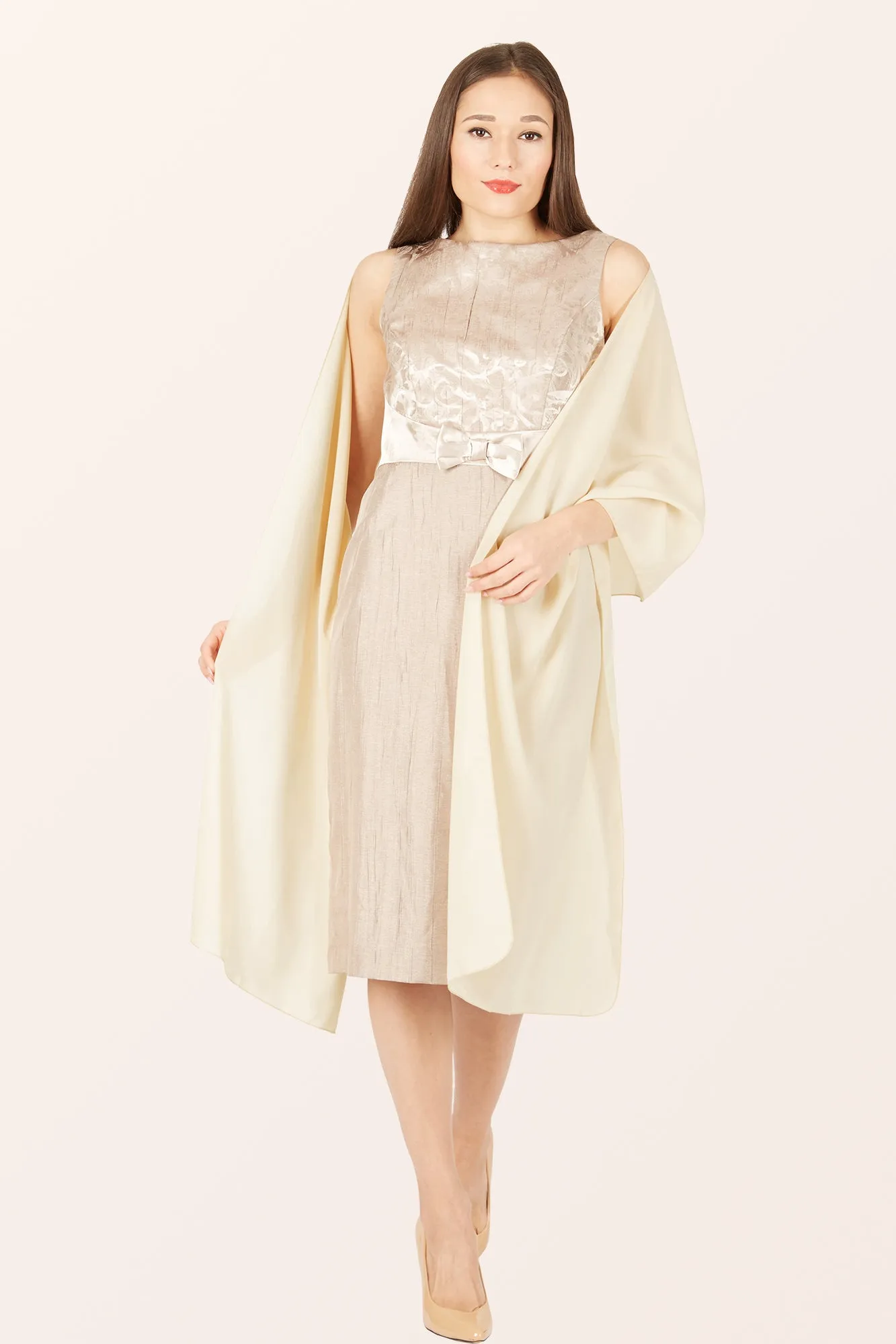 Chiffon Shawl - Champagne