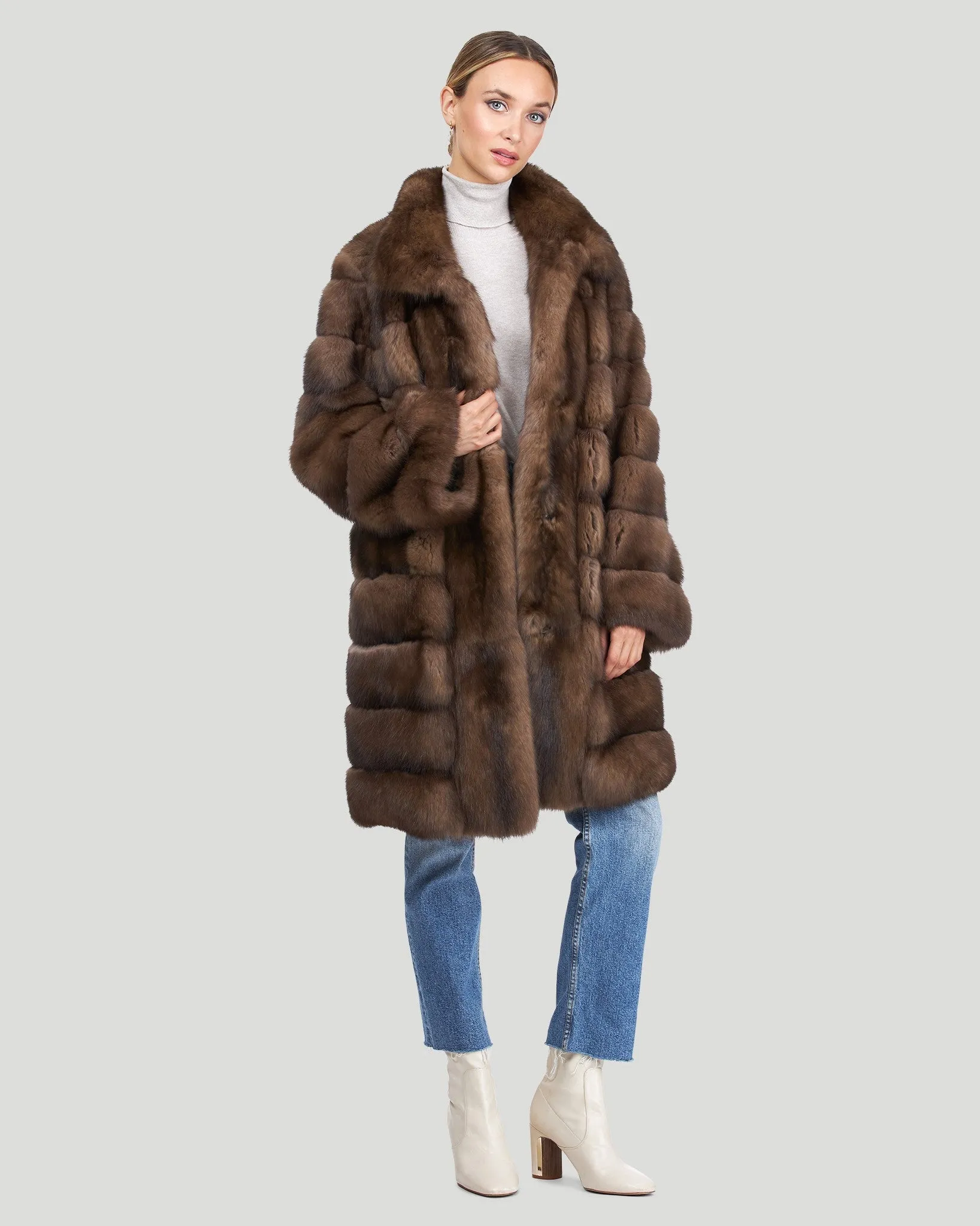 Classic Russian Sable Coat