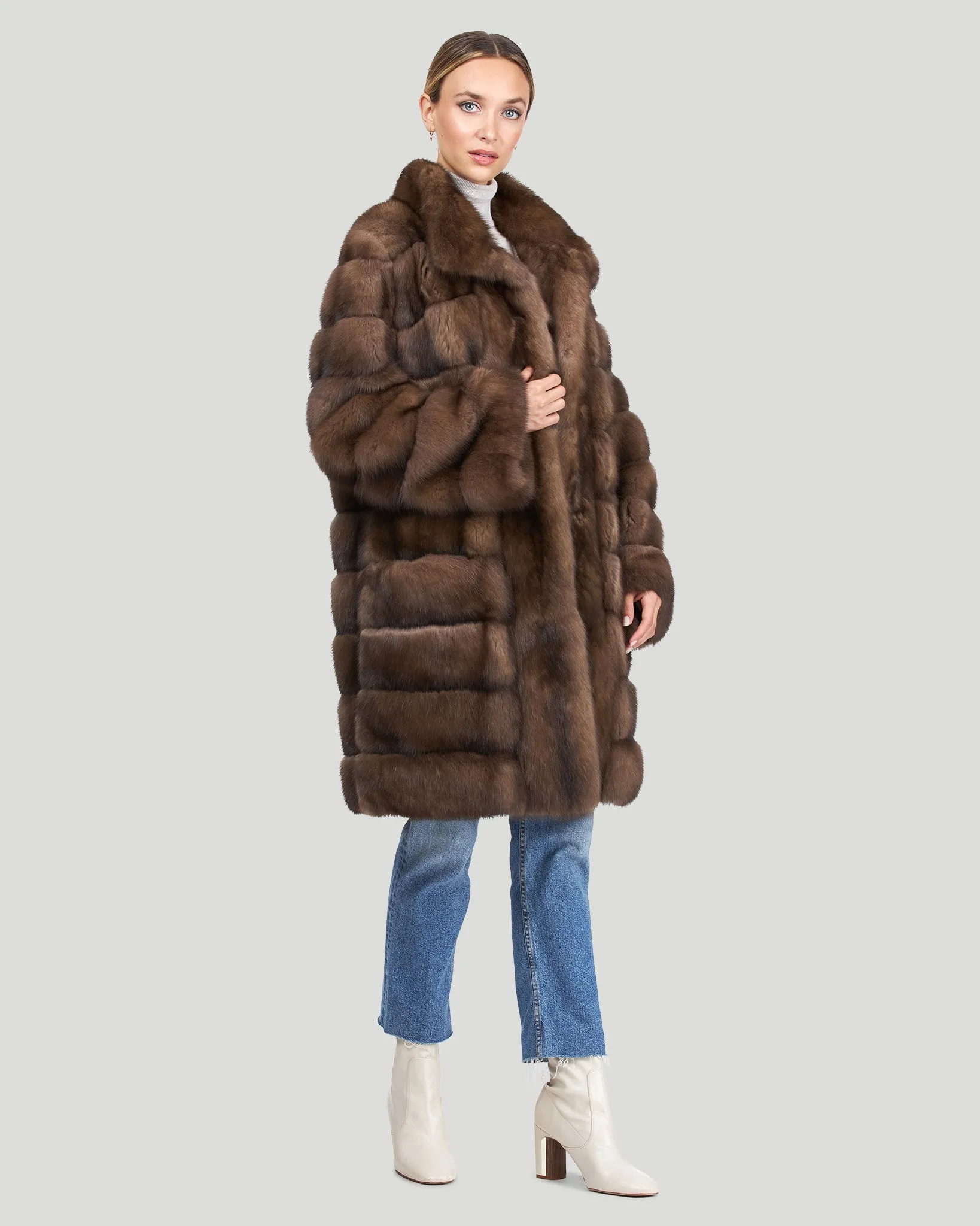 Classic Russian Sable Coat