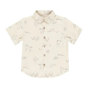 Collared Shirt - Wild West - Natural