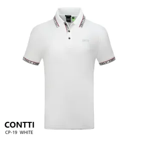 CP-19 FASHION POLO SHIRT WHITE