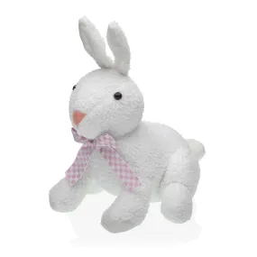 Door stop Versa Rabbit White Textile 12 x 34 x 27 cm