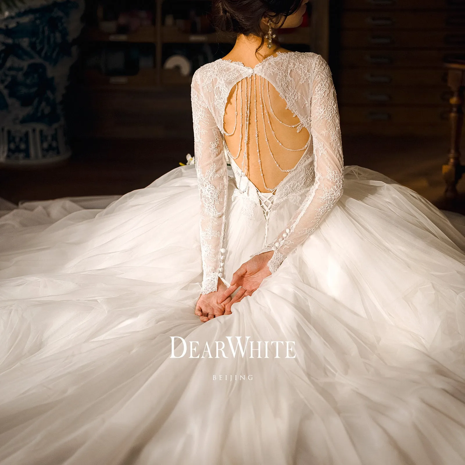 Early Spring 2023 original new French-style wedding dress- Philosophy of Love