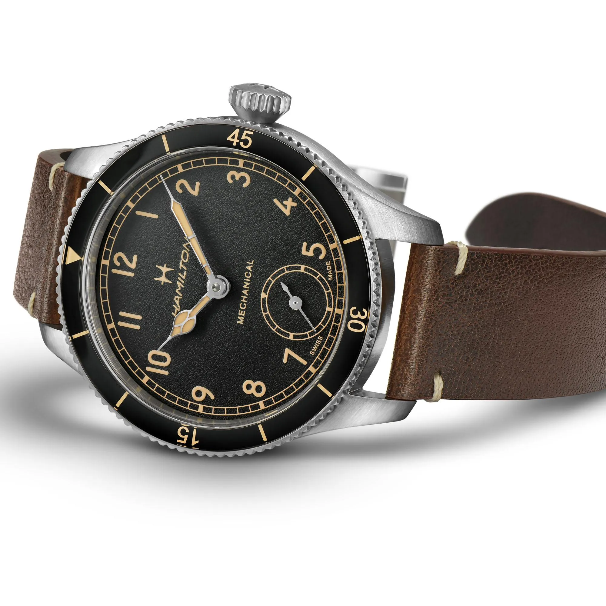 HML Watch Khaki Aviation Pilot Pioneer