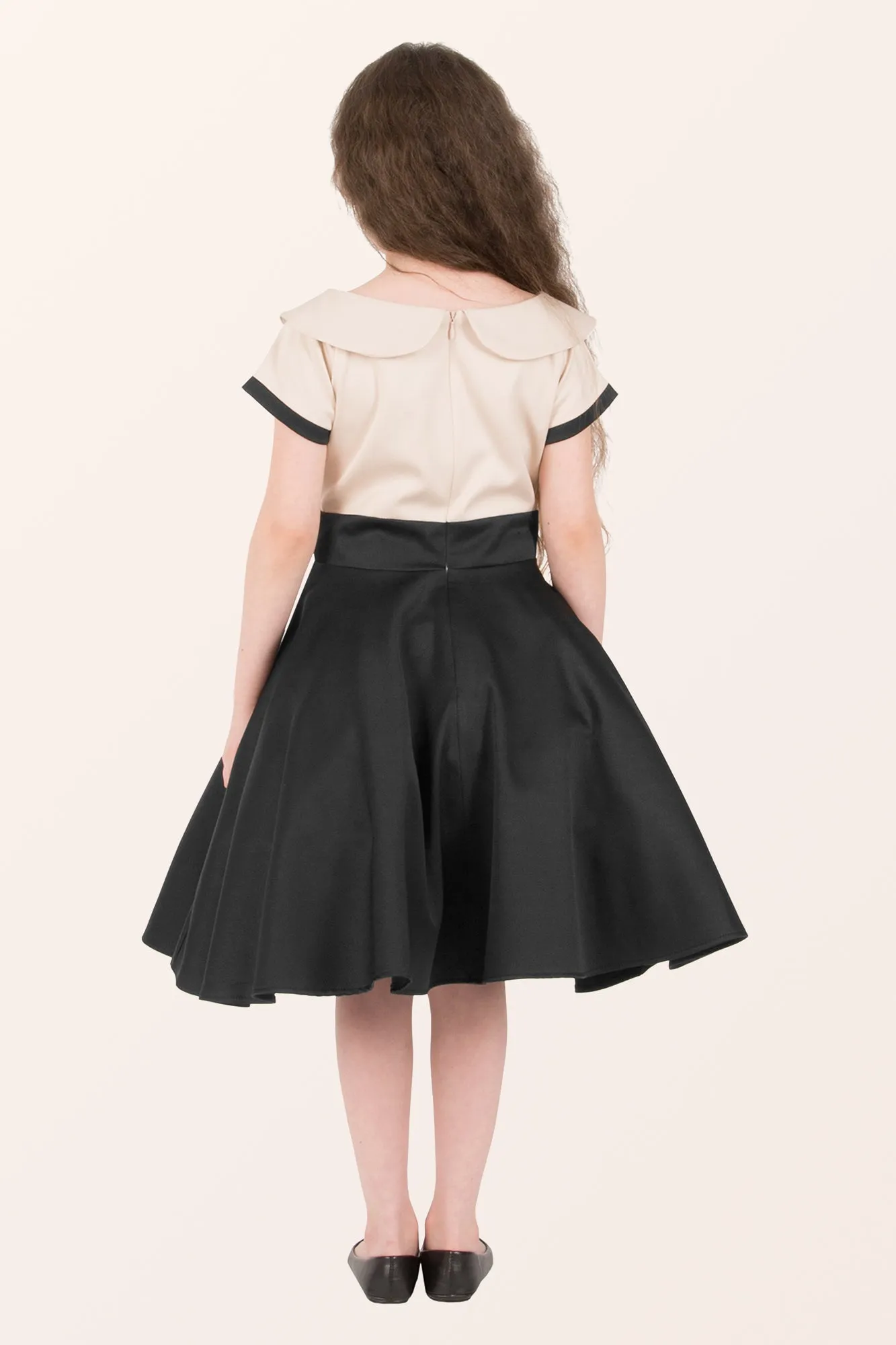 Kids Valerie Clarity Dress - Champagne