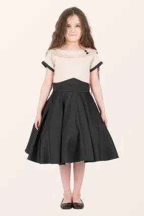 Kids Valerie Clarity Dress - Champagne