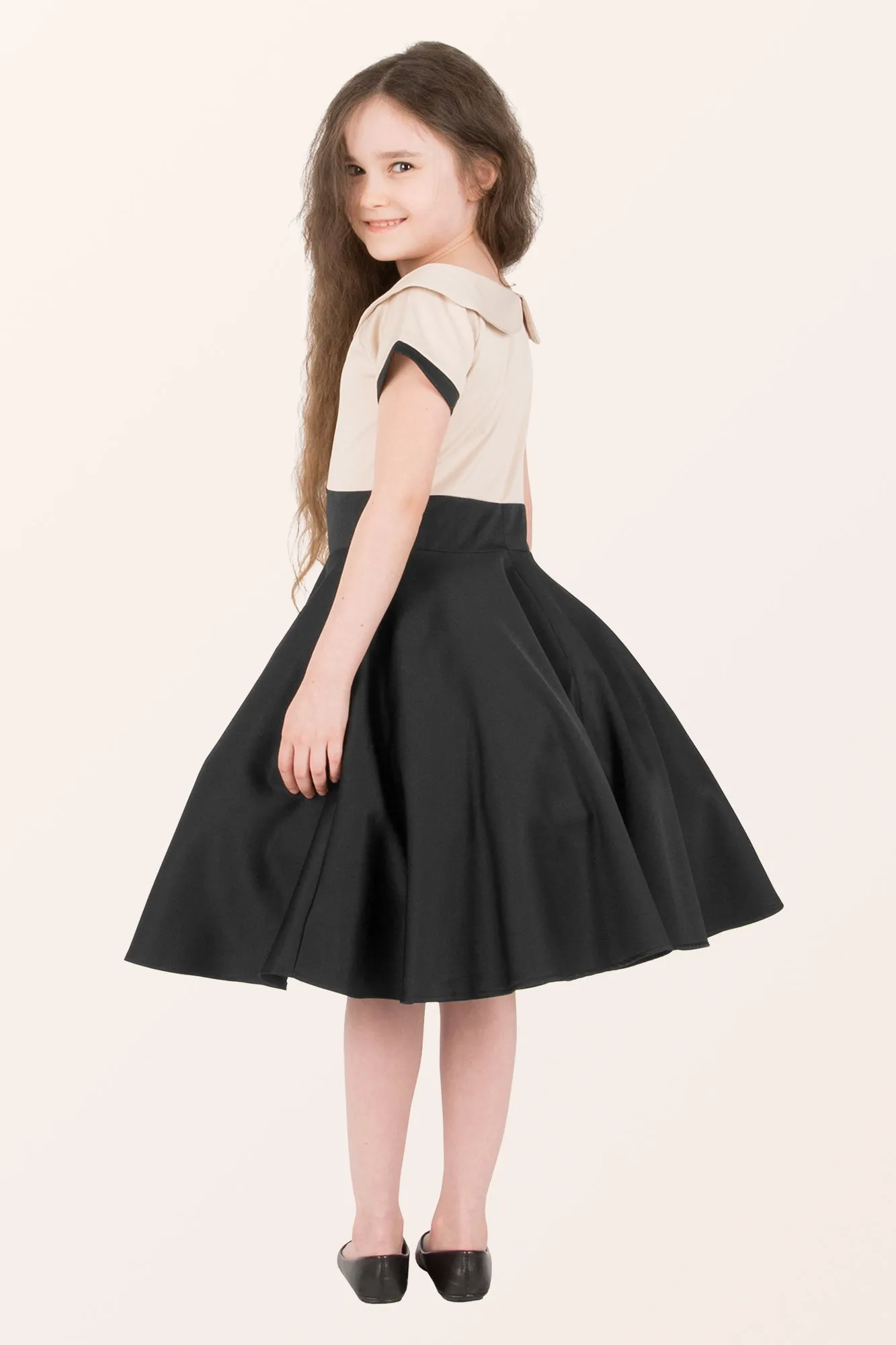 Kids Valerie Clarity Dress - Champagne