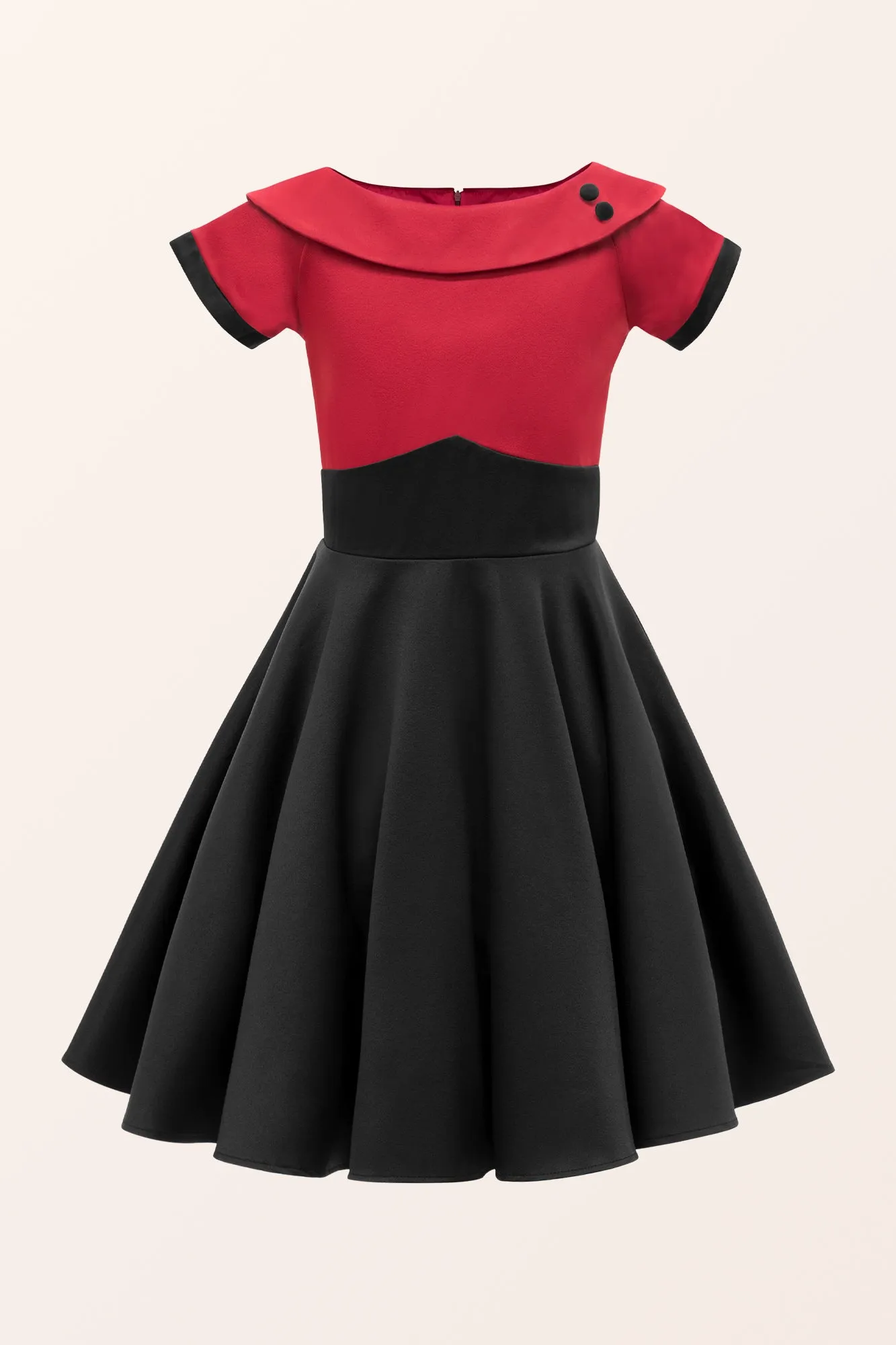 Kids Valerie Clarity Dress - Red