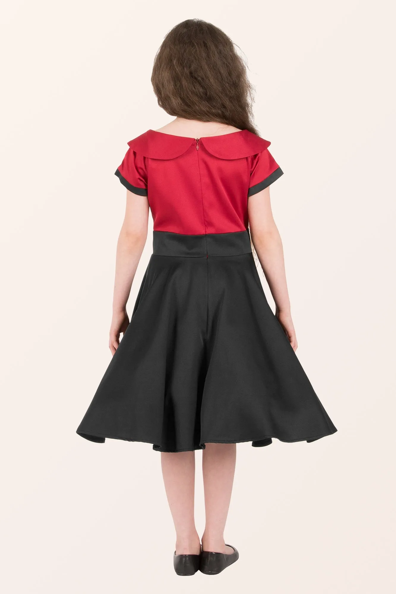 Kids Valerie Clarity Dress - Red