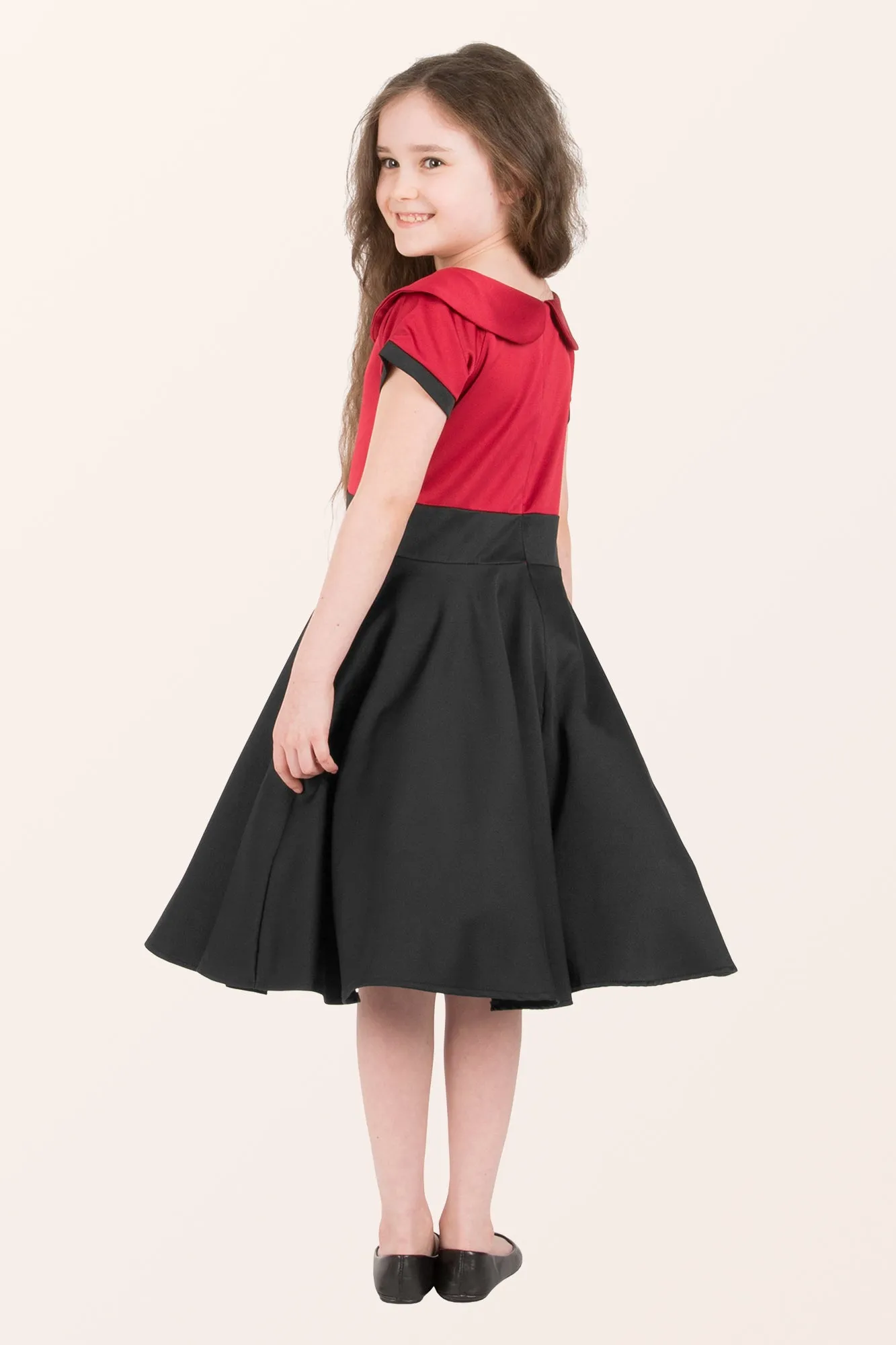 Kids Valerie Clarity Dress - Red