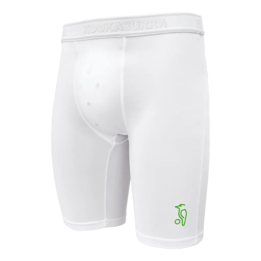 Kookaburra Compression Lite White Cricket Shorts