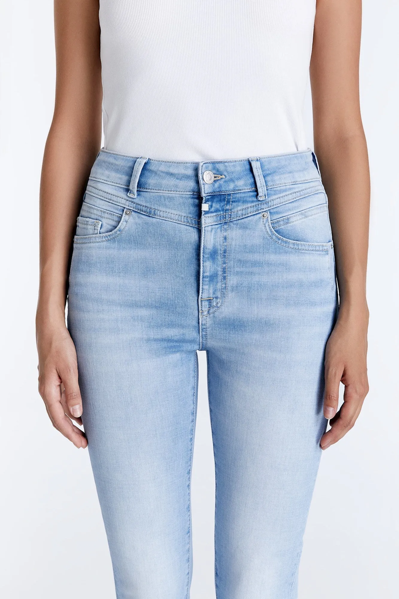 Matilda Ultra High Waist 5 Pocket Jeans Light Blue