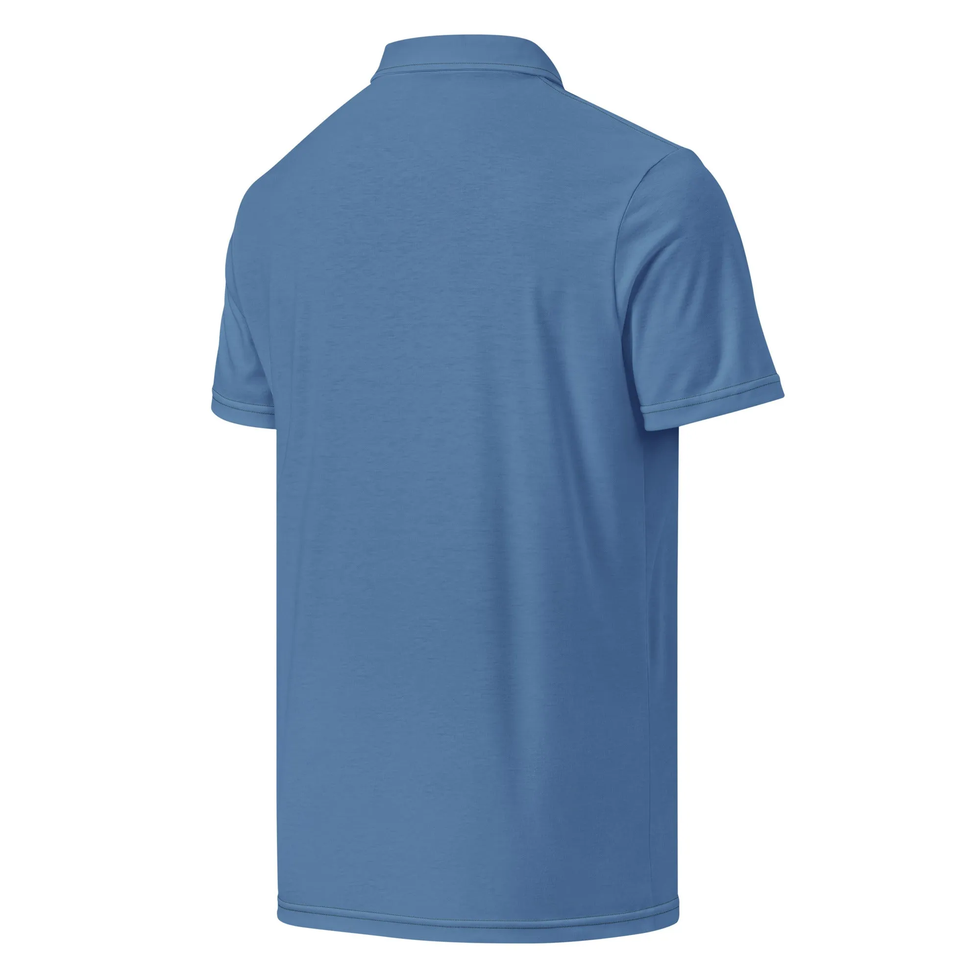 Men’s Slim Fit Polo Shirt Elegant Blue, lioness-love