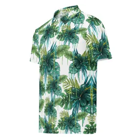 Men’s Slim Fit Polo Shirt Tropical Vibes, lioness-love