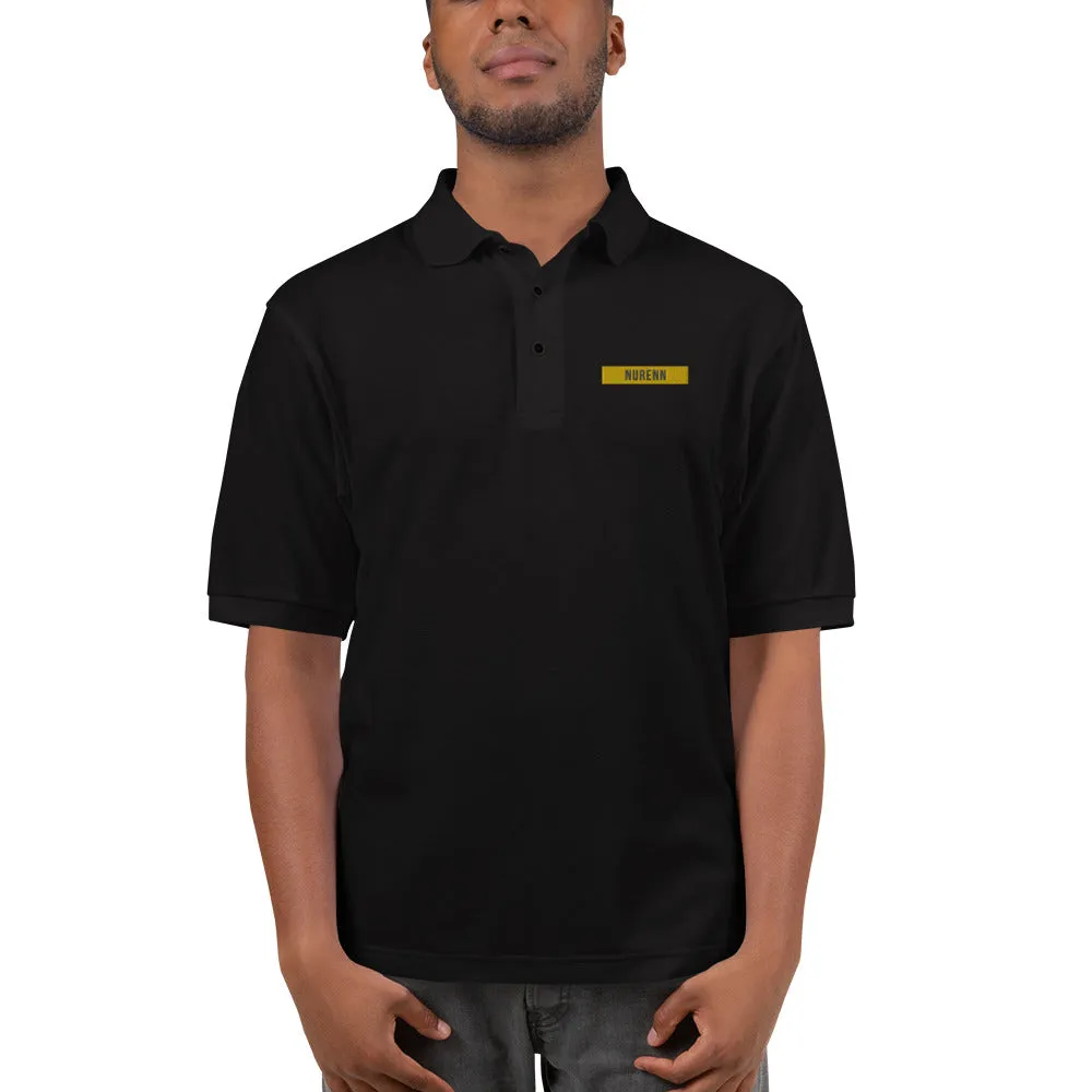 NURENN Embroidered Polo Shirt