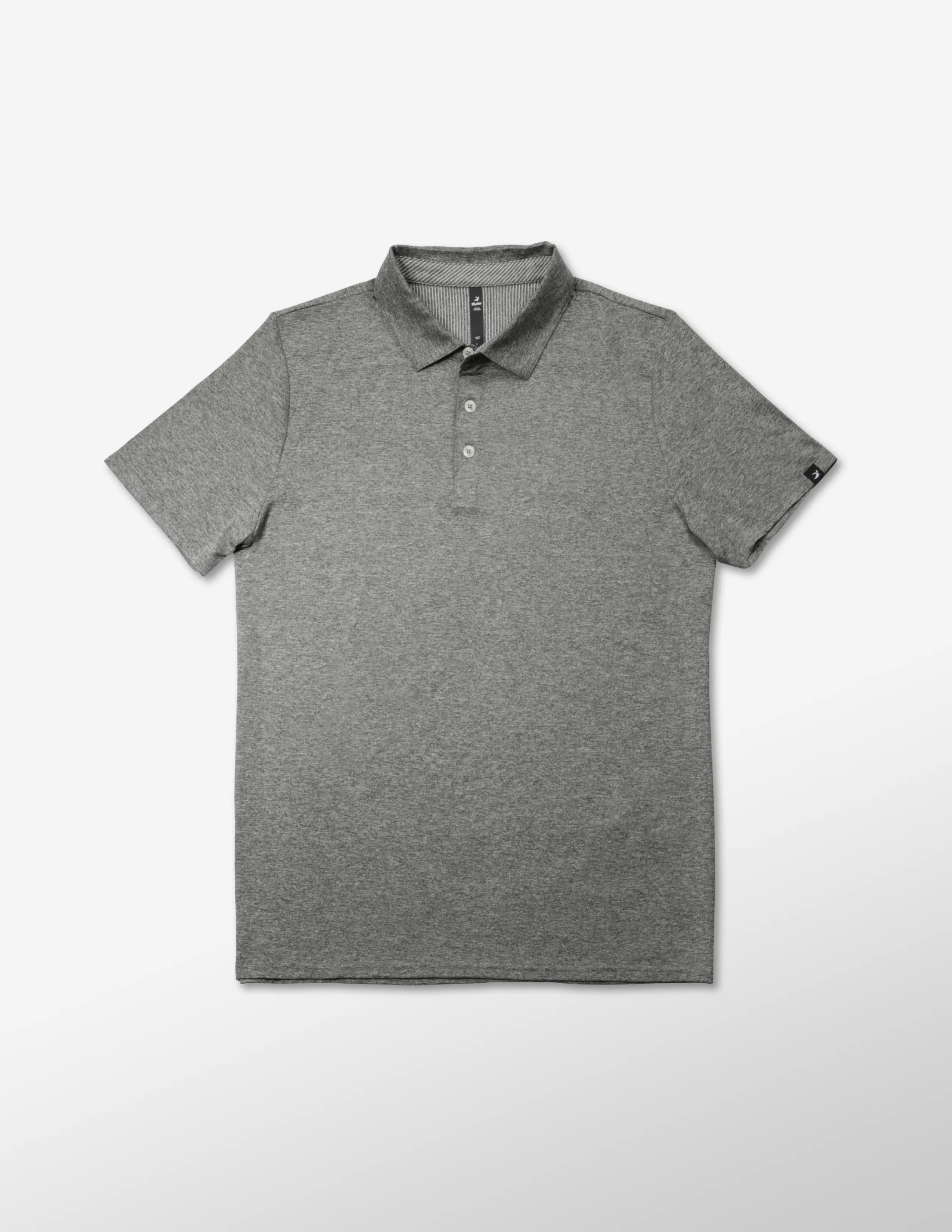 Pin Seeker Polo: Black Heather