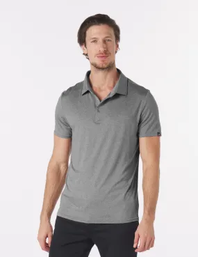 Pin Seeker Polo: Black Heather