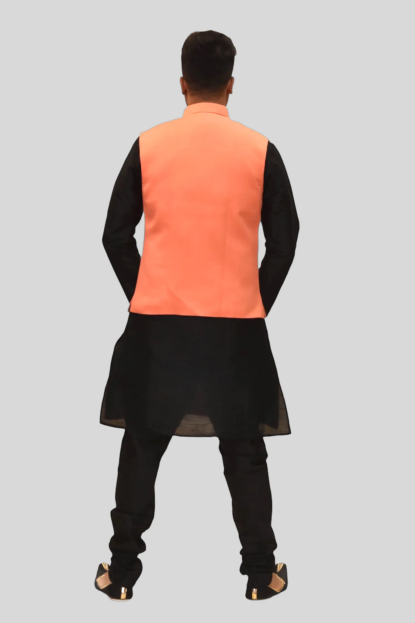 Silk Salamander Orange Modi Vest