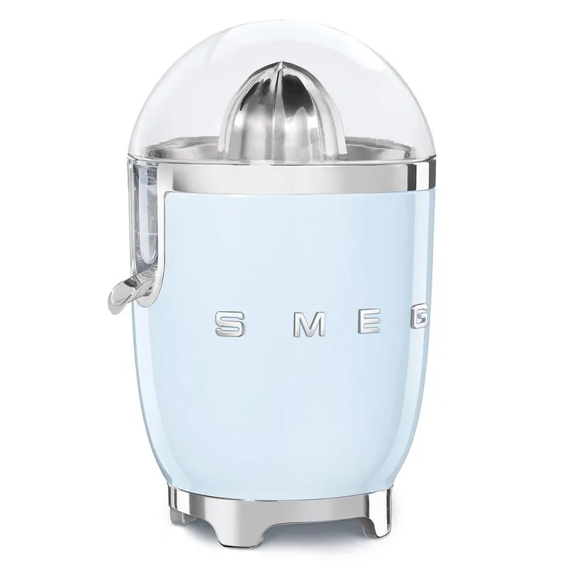 SMEG CJF01PBUK 50s Retro Style Citrus Juicer Pastel Blue