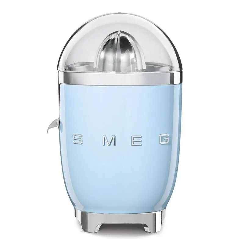 SMEG CJF01PBUK 50s Retro Style Citrus Juicer Pastel Blue