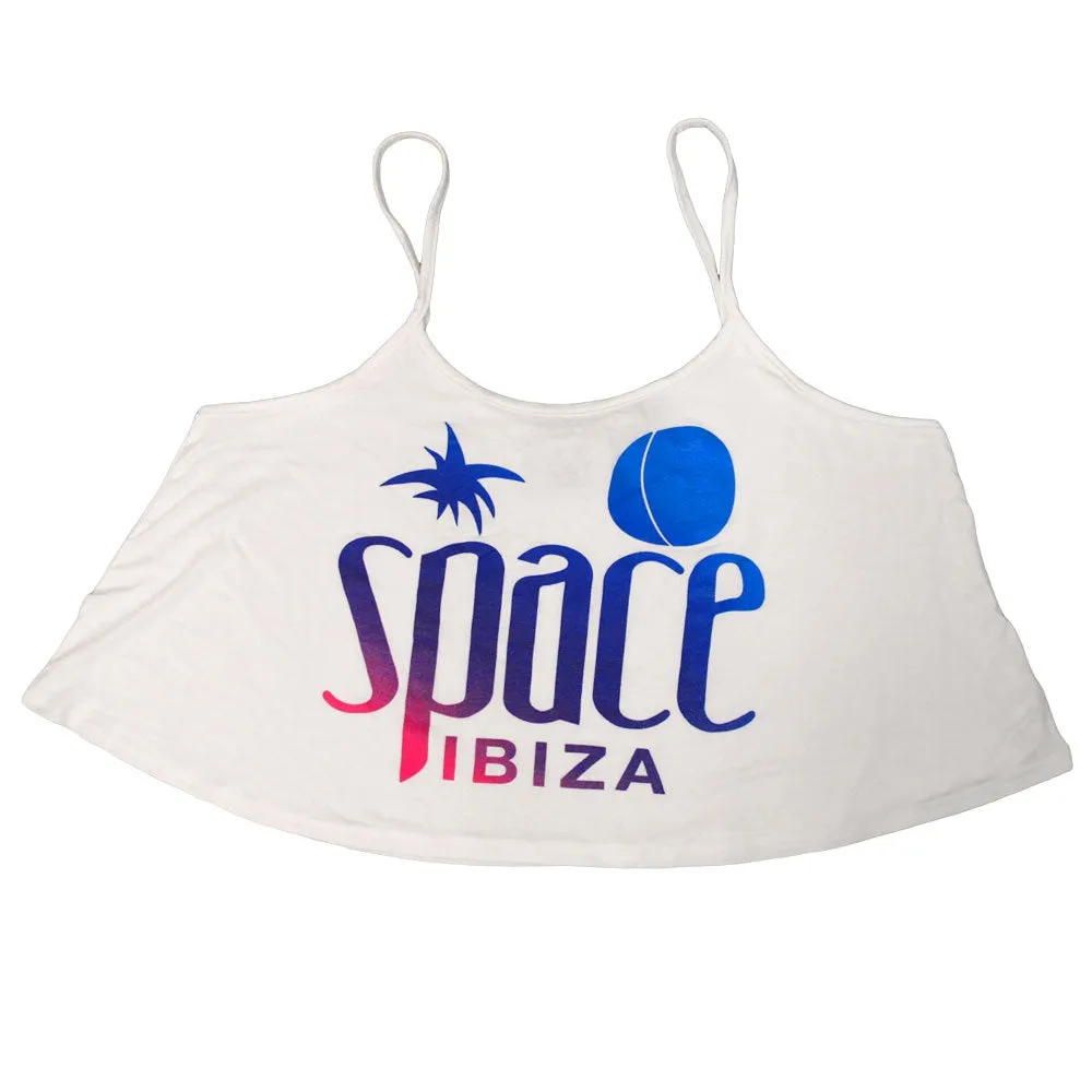 Space Ibiza Logo Women's Cami Crop Top