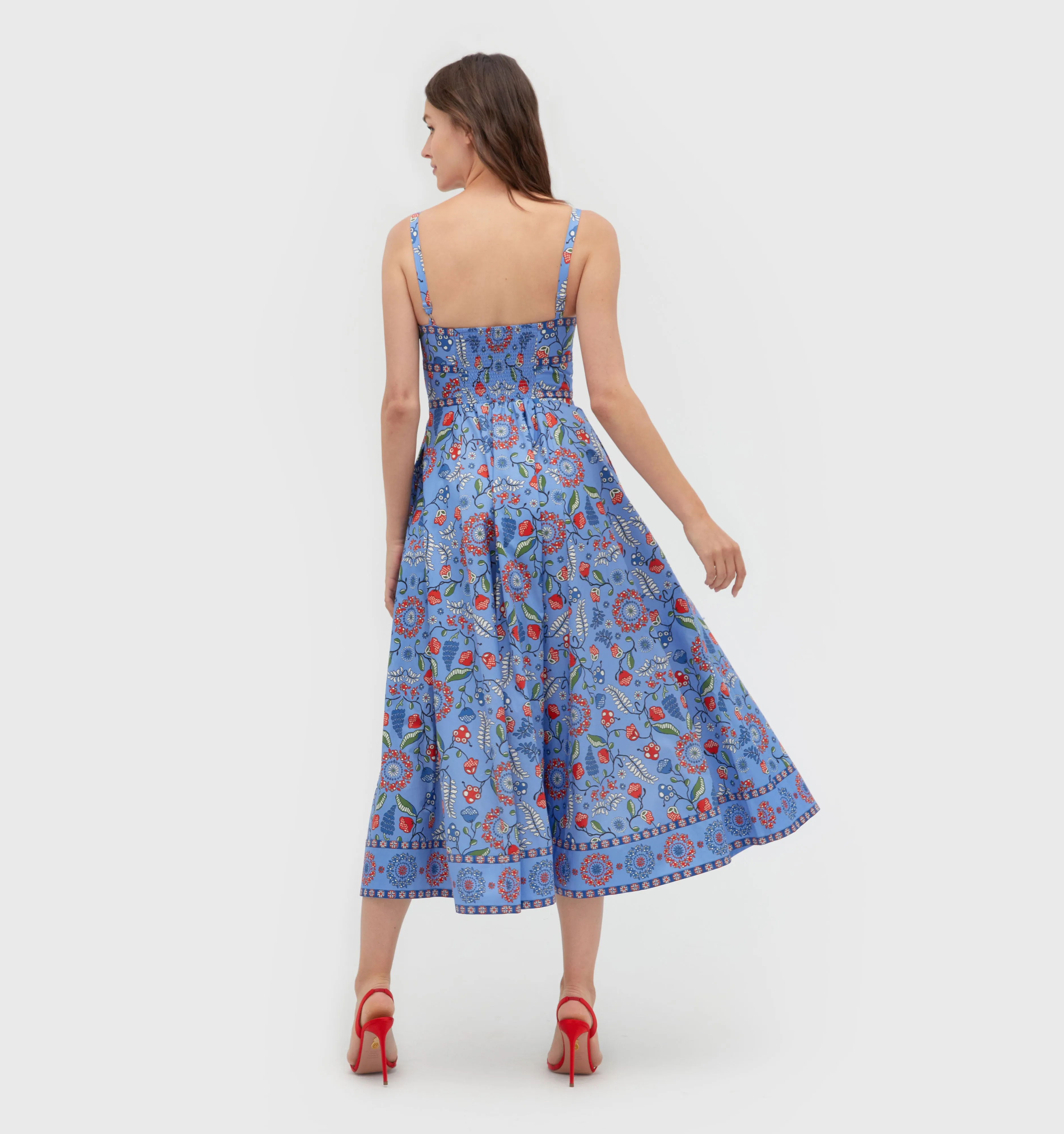 The Margot Dress - Swedish Floral