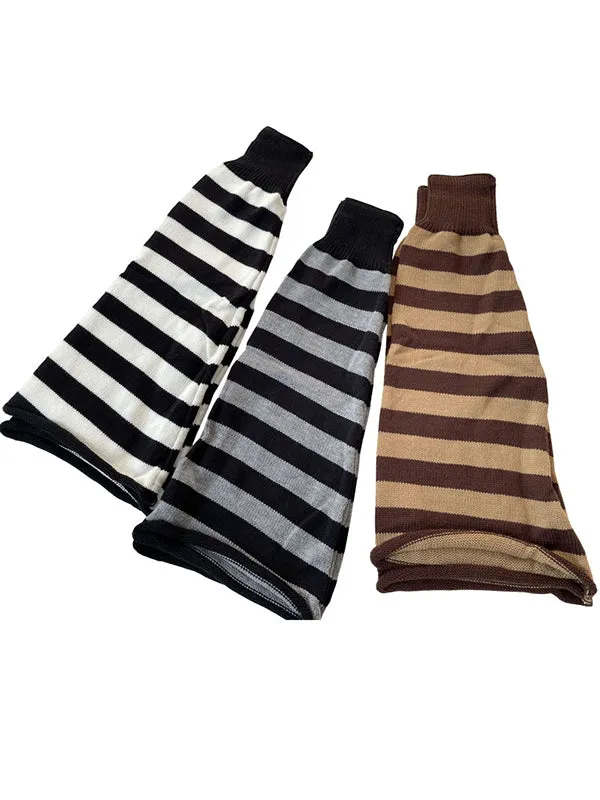 Urban Flared Striped Leg Warmers Accessories