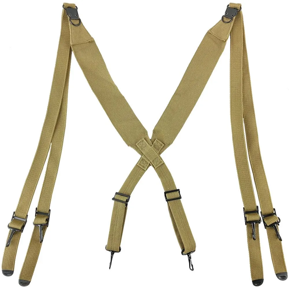 US Repro M1936 Khaki Suspenders