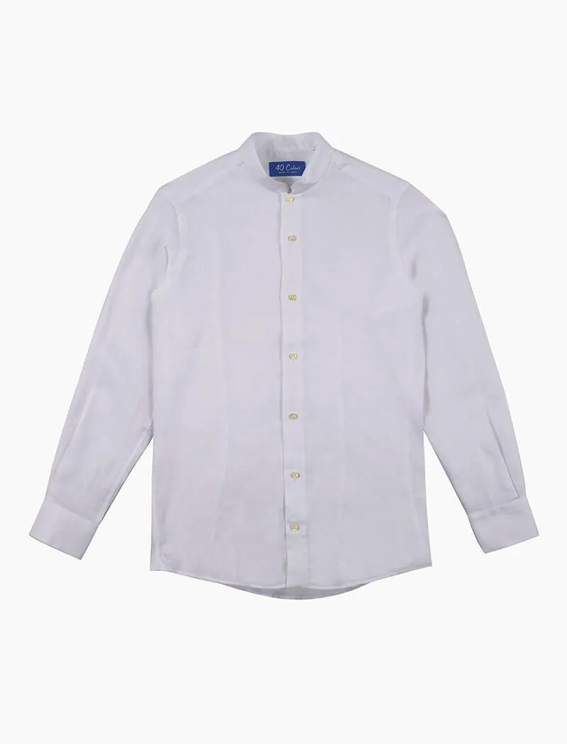 White Linen Shirt